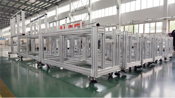 為什么自動化生產線90%的框架都用鋁型材？